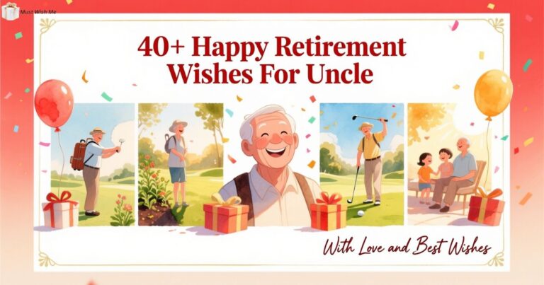 40+ Happy Retire'ment Wishes For Uncle