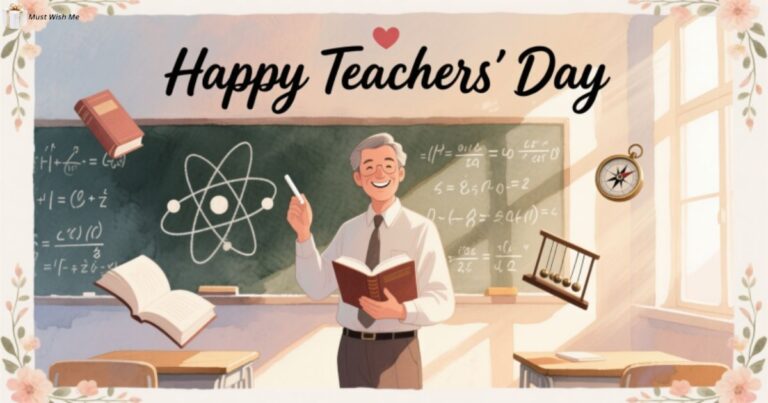 Here are some Teachers Day wishes for your physics teacher, focusing on their ability to illuminate knowledge, clarify complex concepts, and inspire curiosity about the universe: