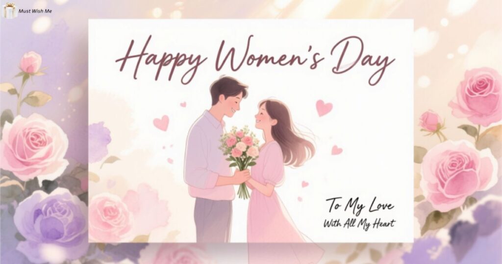 For your girlfriend on Women's Day, use a wish that expresses love, acknowledges her strength and accomplishments, and celebrates her individuality and your relationship.