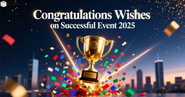 Congratulations Wishes on Successful Event 2025