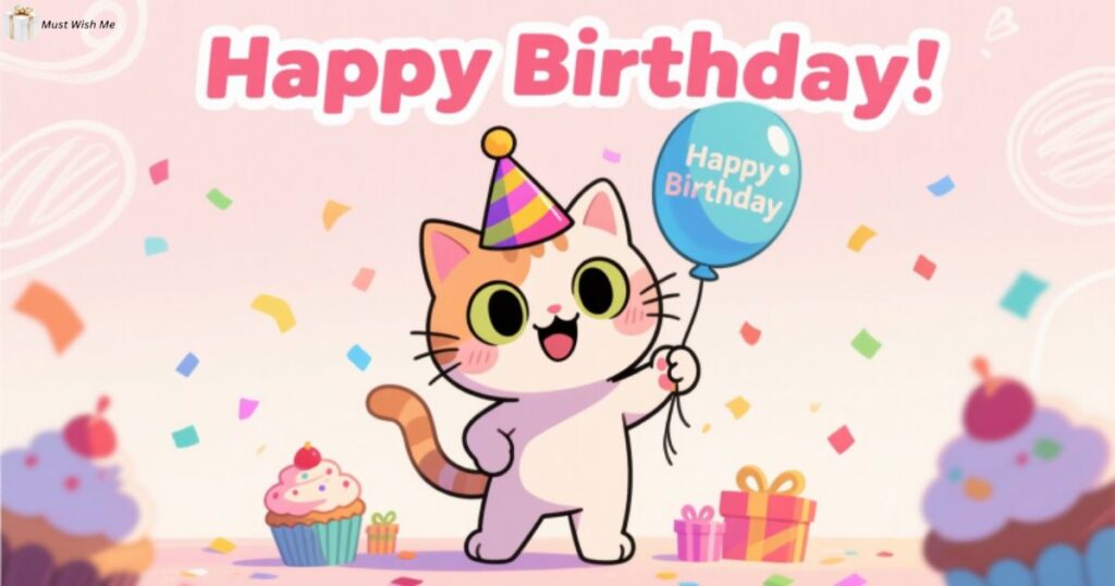 "Happy Purr-Day! You're paw-some!"
"Wishing you a purr-fectly fantastic birthday!"
"Happy Birthday! You're the best fur-ever!"