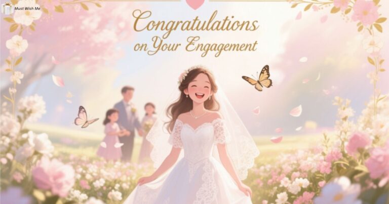 "Your happiness is our greatest blessing. Congratulations on this beautiful milestone! May your love grow stronger every day."