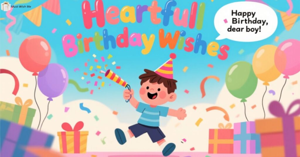 Heartfelt Birthday Wishes for Boys