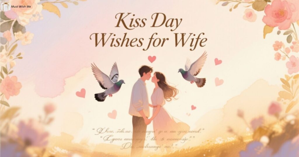 A kiss seals love and promises forever—may yours last a lifetime! ...
Let our lips meet and hearts connect—Happy Kiss Day, my darling! ...
A kiss is the sweetest language of love, and I want to speak it forever with you!