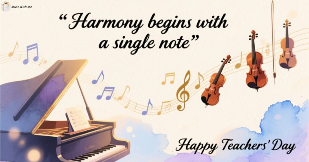 “Music can change the world because it can change people.” – Bono.
“The art of teaching is the art of assisting discovery.” – Mark Van Doren.
“There is music in every child. ...