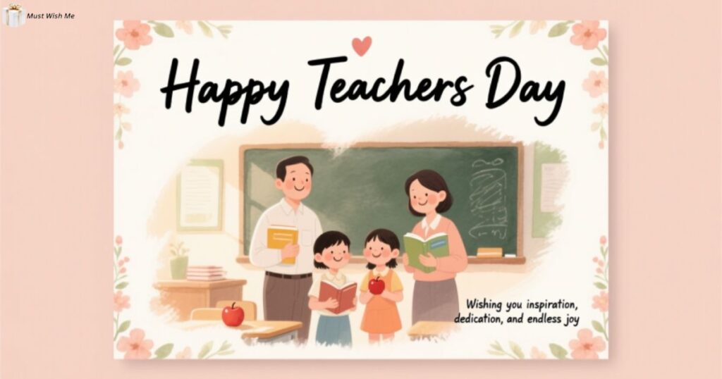 Teachers Day Wishes for Family Members Who Are Teachers